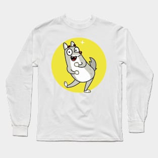 Alpha Wolf dances professionally Long Sleeve T-Shirt